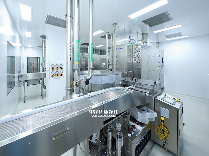 凍干粉車(chē)間生產(chǎn)工藝平面裝修施工